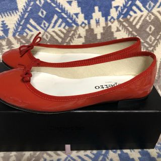 レペット(repetto)の【美品】repetto レペット バレエシューズ 37 裏貼り済み(バレエシューズ)