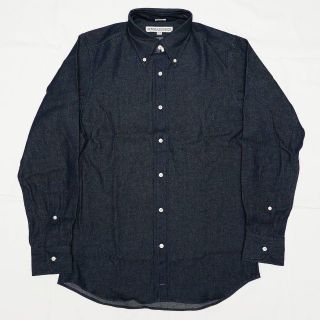 インディヴィジュアライズドシャツ(INDIVIDUALIZED SHIRTS)の新品 14.5/32 SLIM FIT INDIGO デニムシャツ (シャツ)