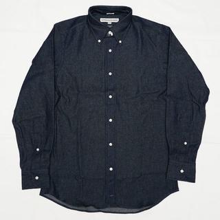 インディヴィジュアライズドシャツ(INDIVIDUALIZED SHIRTS)のpacco様専用　新品 14/31 SLIM FIT INDIGO デニムシャツ(シャツ)