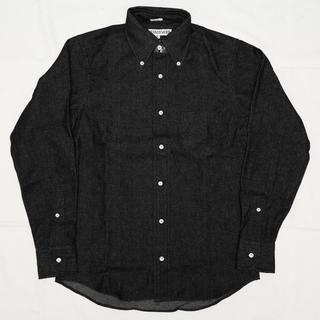 インディヴィジュアライズドシャツ(INDIVIDUALIZED SHIRTS)の新品 14/31 STANDARD FIT ブラック デニムシャツ(シャツ)