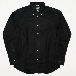 インディヴィジュアライズドシャツ(INDIVIDUALIZED SHIRTS)の新品 14.5/32 SLIM FIT BLACK ボタンダウンシャツ(シャツ)