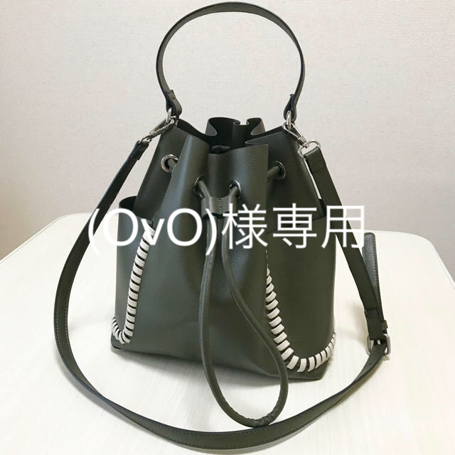 ZARA(ザラ)の【(OvO)様専用】ZARA 巾着バッグ レディースのバッグ(ショルダーバッグ)の商品写真