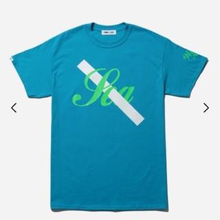 ジーディーシー(GDC)のWIND AND SEA × Saturdays NYC Tシャツ ブルーXL(Tシャツ/カットソー(半袖/袖なし))