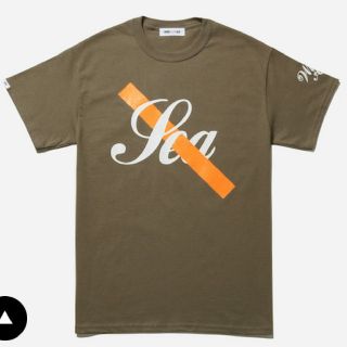 ジーディーシー(GDC)のWIND AND SEA × Saturdays NYC Tシャツ カーキXL(Tシャツ/カットソー(半袖/袖なし))