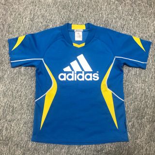 アディダス(adidas)のサッカーTシャツ(ブルーadidas)(Tシャツ/カットソー)