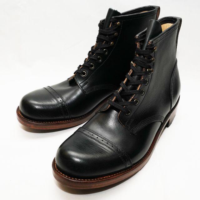 かんたんラクマパック全国送料込新品 定価14万 US10 BLK JULIAN BOOTS BOWERY