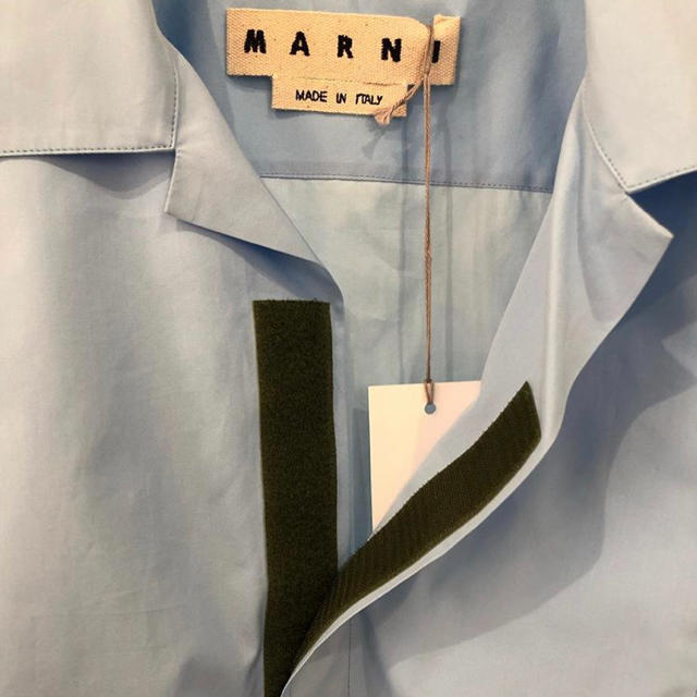 marni 17ss オープンカラー シャツ カワグチジン着用