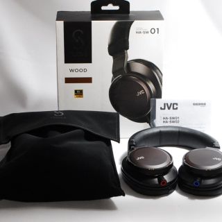 ★高音質★JVC CLASS-S WOOD HA-SW01♬★(ヘッドフォン/イヤフォン)