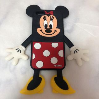 ディズニー(Disney)のiPhone5 5s SE ケース カバー シリコン ディズニー ミニーマウス(iPhoneケース)