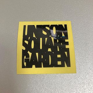 ユニゾンスクエアガーデン(UNISON SQUARE GARDEN)のUNISON SQUARE GARDEN 《ステッカー》《新品・未使用》(ミュージシャン)