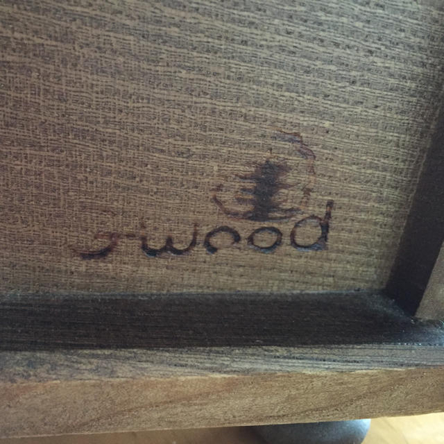箱あり　G-wood 裁縫箱 木製 アンティーク ソーイング　ボックス  エンタメ/ホビーの美術品/アンティーク(その他)の商品写真
