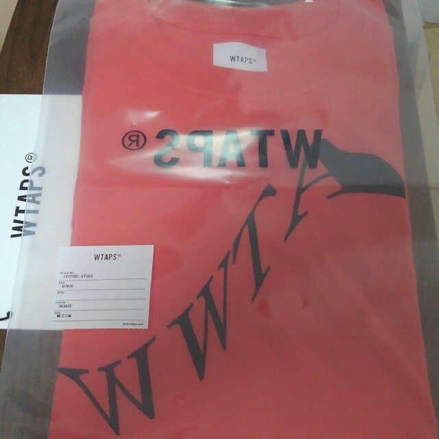 W)taps(ダブルタップス)の【定価以下】Wtaps 19SS Xenox オレンジ Mサイズ Warfare メンズのトップス(Tシャツ/カットソー(半袖/袖なし))の商品写真