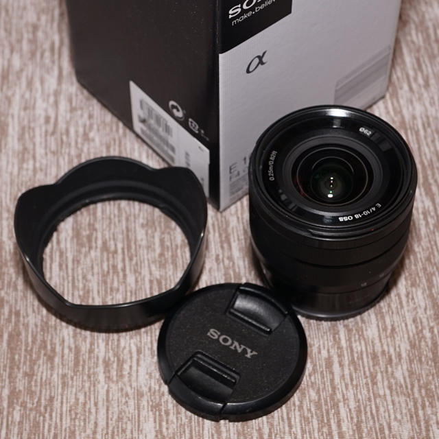 贅沢屋の Smart Life Selectソニー 広角ズームレンズ APS-C E 10-18mm F4 OSS デジタル一眼カメラα Eマウント  用 純正レンズ SEL1