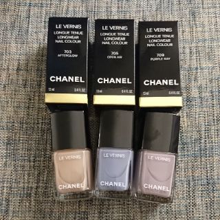 シャネル(CHANEL)のシャネル ネイル 限定 三色セット(マニキュア)