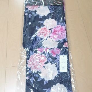 新品未使用 浴衣 ネイビー(浴衣)