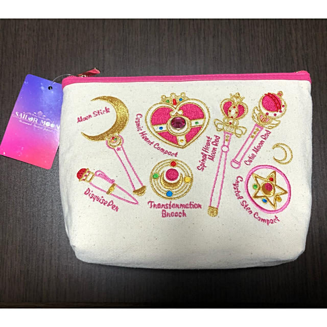 ◆新品 セーラームーン ポーチ 刺繍 変身アイテム USJ ユニバ コラボ 限定