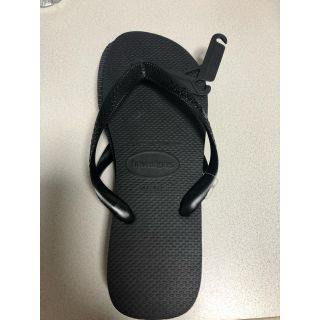 ハワイアナス(havaianas)のhavaianas ビーチサンダル ブラック 27〜27.5(ビーチサンダル)