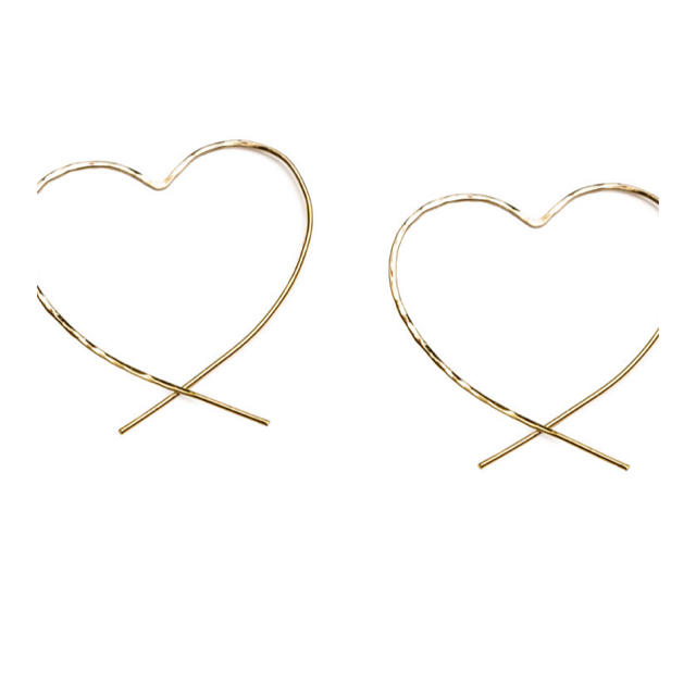 ALEXIA STAM(アリシアスタン)のki-ele  Classic Heart Threader earrings レディースのアクセサリー(ピアス)の商品写真