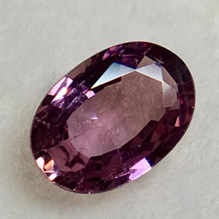 繊細な"紫陽花色" 0.5ct UP 天然ピンク サファイア ルース(リング(指輪))