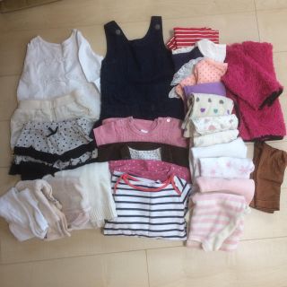 ユニクロ(UNIQLO)の女の子 80 秋冬セット 大量！！(その他)