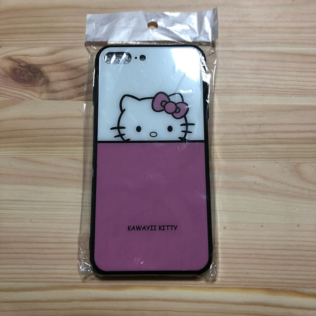 ハローキティ(ハローキティ)のiPhoneケース キティちゃん スマホ/家電/カメラのスマホアクセサリー(iPhoneケース)の商品写真