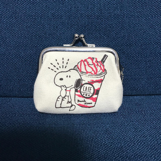 SNOOPY(スヌーピー)のスヌーピー がま口ポーチ レディースのファッション小物(コインケース)の商品写真