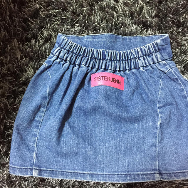 JENNI(ジェニィ)のジェニィ デニムスカート 130 キッズ/ベビー/マタニティのキッズ服女の子用(90cm~)(スカート)の商品写真