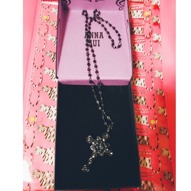 ANNA SUI(アナスイ)のANNA SUI　十字架モチーフネックレス レディースのアクセサリー(ネックレス)の商品写真