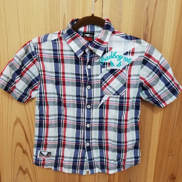 BADBOY(バッドボーイ)の半袖シャツ キッズ/ベビー/マタニティのキッズ服男の子用(90cm~)(ブラウス)の商品写真