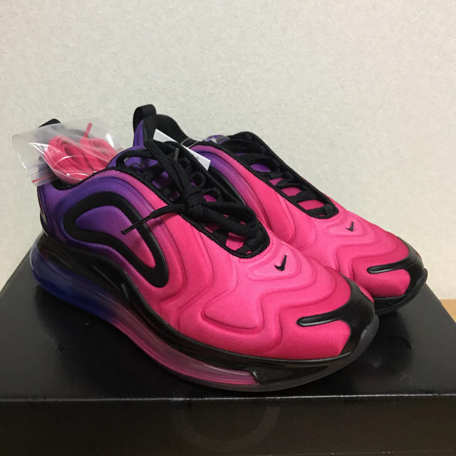 新品 W AIR MAX 720 グレープ ピンク 24cm