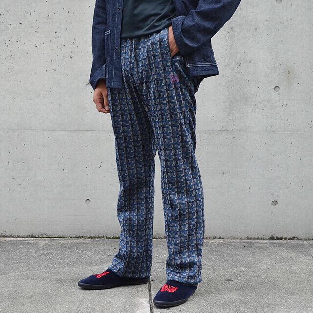 17AW ニードルス トラックパンツ 千鳥格子柄 | フリマアプリ ラクマ