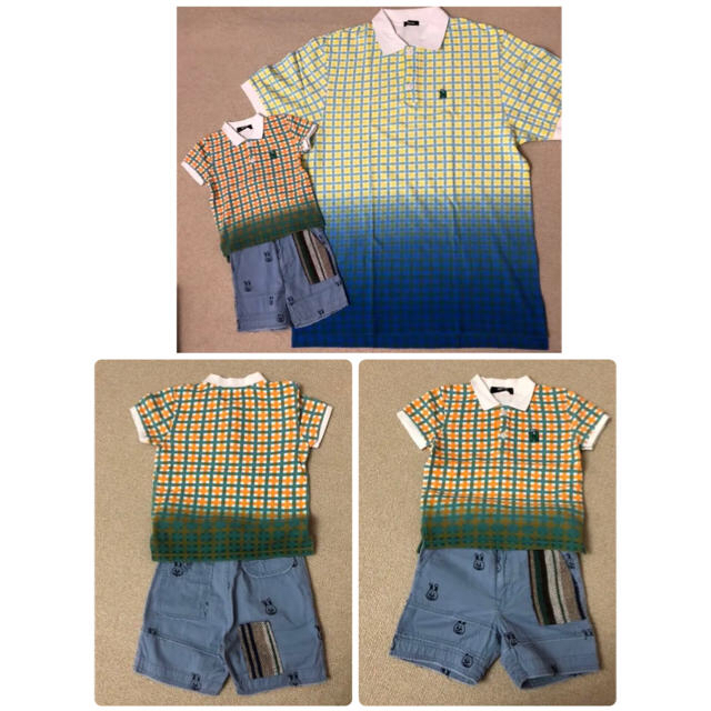 Ne-net(ネネット)のネネット kids ポロシャツ キッズ/ベビー/マタニティのキッズ服男の子用(90cm~)(Tシャツ/カットソー)の商品写真