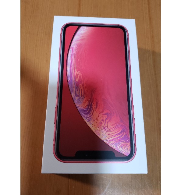 スマートフォン/携帯電話新品未使用　iPhone XR 256GB docomo Product RED