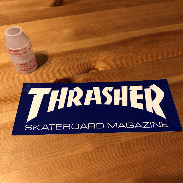 THRASHER(スラッシャー)のTHRASHER スラッシャー ステッカー スポーツ/アウトドアのスポーツ/アウトドア その他(スケートボード)の商品写真