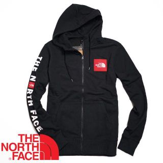 ザノースフェイス(THE NORTH FACE)のノースフェイス Red Box フルジップ ロゴ パーカー L 海外限定(パーカー)