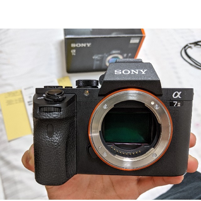 SONY(ソニー)のSONY α７Ⅱ　ILCE-7M2ボディ スマホ/家電/カメラのカメラ(ミラーレス一眼)の商品写真