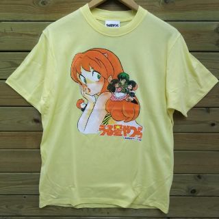 うる星やつら　キャラクターTシャツ　イエローL(その他)