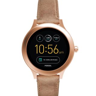 フォッシル(FOSSIL)のFOSSIL Q venture gen3 サンドレザー(腕時計)