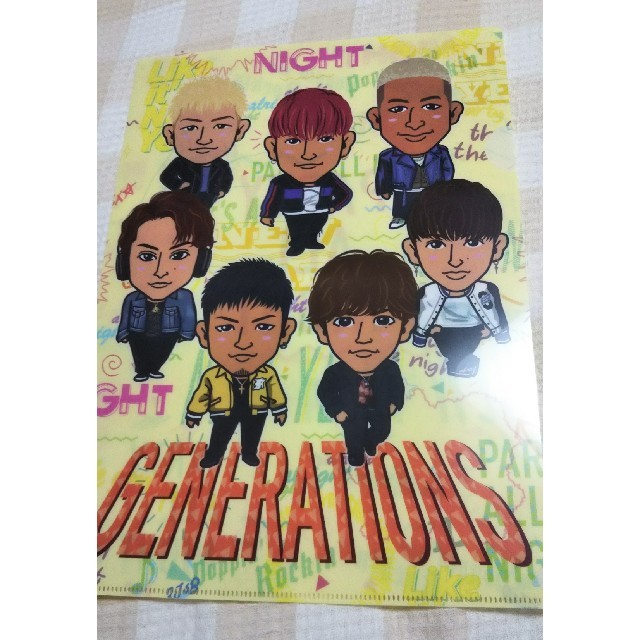 GENERATIONS(ジェネレーションズ)の居酒屋えぐざいる GENERATIONS クリアファイル2枚セット エンタメ/ホビーのタレントグッズ(ミュージシャン)の商品写真