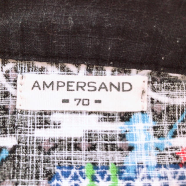 ampersand(アンパサンド)の70 甚平 アンパサンド キッズ/ベビー/マタニティのベビー服(~85cm)(甚平/浴衣)の商品写真
