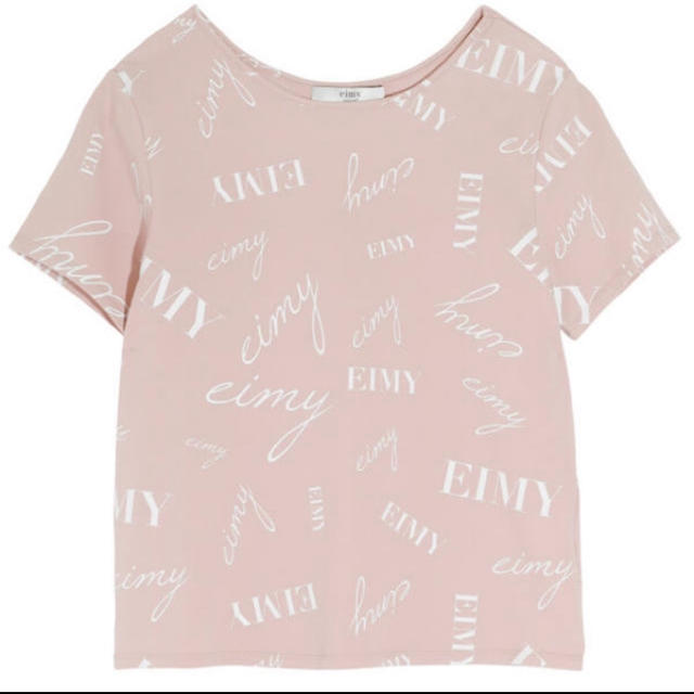 eimy istoire(エイミーイストワール)のeimy istoire ピンク レディースのトップス(Tシャツ(半袖/袖なし))の商品写真