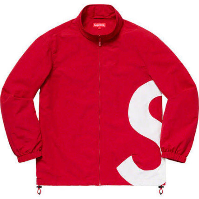 Redレッド赤サイズsupreme S Logo Track jacket