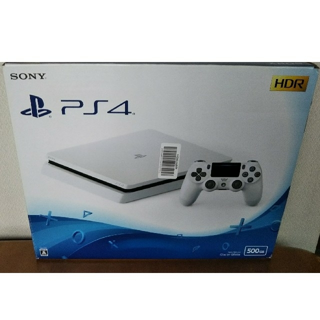 エンタメ/ホビーSONY PS4 グレーシャーホワイト500GB