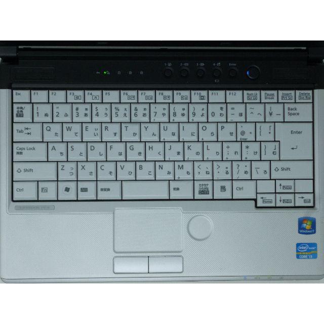 Corei3 富士通 LIFEBOOK S761/D Office2016高速快適な4GB○HDD