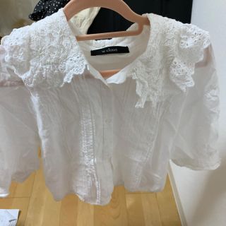 ダブルクローゼット(w closet)のブラウス(シャツ/ブラウス(半袖/袖なし))