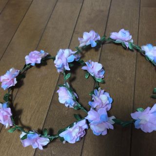 ウィゴー(WEGO)の花かんむり(ヘアアクセサリー)