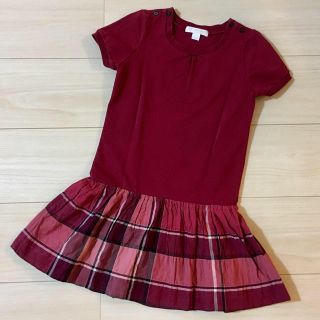 バーバリー(BURBERRY)のBURBERRY CHILDREN ワンピース ６Ｙ 116㎝(ワンピース)