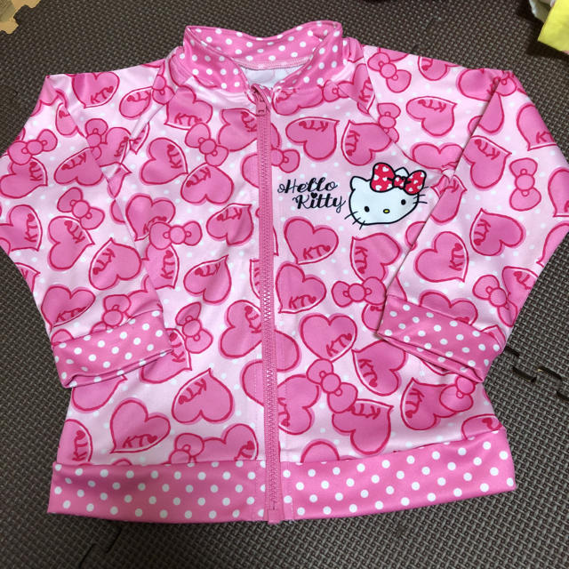 Kitty ラッシュガード 90 キッズ/ベビー/マタニティのキッズ服女の子用(90cm~)(水着)の商品写真