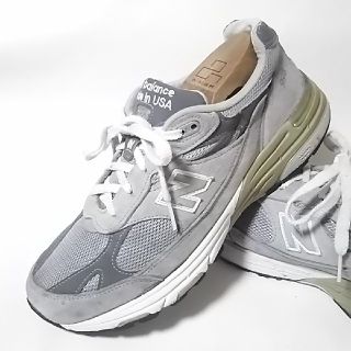 ニューバランス(New Balance)の
希少アメリカ製ビンテージ！ニューバランス993高級スニーカー灰銀
25

(スニーカー)