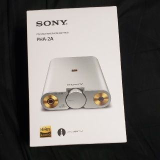 ソニー(SONY)のソニー SONY ポータブルヘッドホンアンプ ハイレゾ対応 PHA-2A(アンプ)